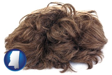 a wig - with Mississippi icon