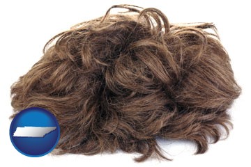a wig - with Tennessee icon