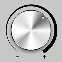 an amplifier volume control