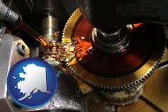 alaska lubricating oil in machinery