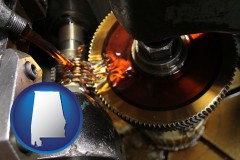 alabama lubricating oil in machinery