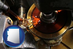 arizona lubricating oil in machinery