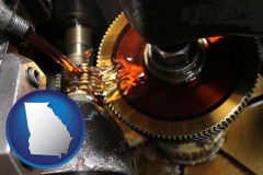 georgia lubricating oil in machinery