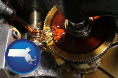 massachusetts lubricating oil in machinery