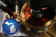 michigan lubricating oil in machinery