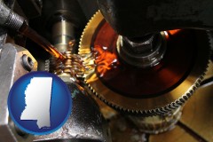 mississippi lubricating oil in machinery