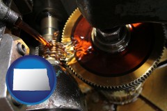 north-dakota lubricating oil in machinery
