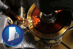 rhode-island lubricating oil in machinery