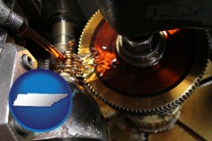 tennessee lubricating oil in machinery