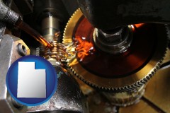 utah lubricating oil in machinery