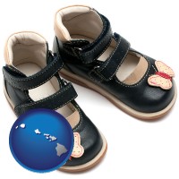 hawaii orthopedic shoes for a child