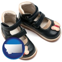 montana orthopedic shoes for a child