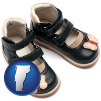 vermont orthopedic shoes for a child