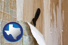 texas map icon and the wallpaper removal process