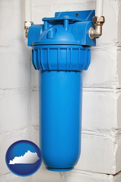 a water treatment filter - with Kentucky icon